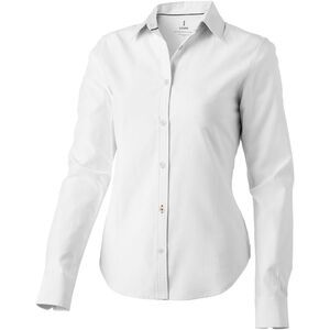 Elevate Vaillant Long Sleeve Ladies Shirt / White